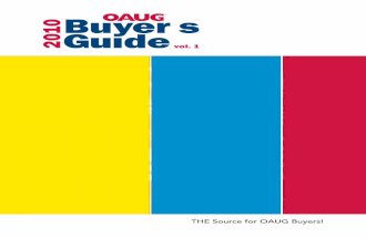 2010 OAUG Buyer's Guide