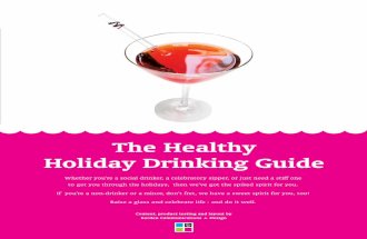 The Healthy Holiday Drinking Guide