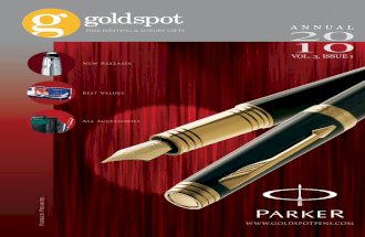 Goldspot Pens 2010 Annual Catalog