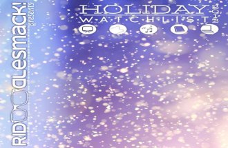 Ridoodlesmack Holiday Watchlist
