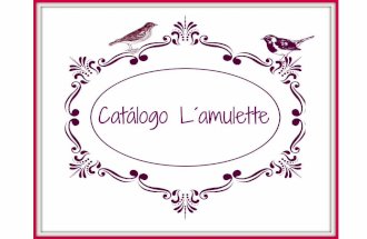 CATALOGO COMPLETO LAMULETTE 2013