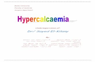 hypercalcalcemia