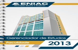 Gerenciador de Estudos 2013 - Faculdade Eniac