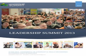 Leadership Summit 2013