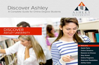 Ashley University | Online University Handbook
