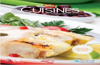 Cuisines: Discover great flavours