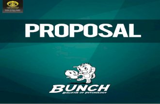 Proposal BUNCH (Bulletin of Psychology) UI