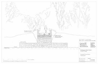 Llewelyn Bridge Architect Drawing (2010) - Cross Section