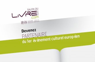 Devenez partenaire du 1er événement culturel grand public en Europe !