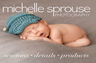 Michelle Sprouse Photography Product Guide