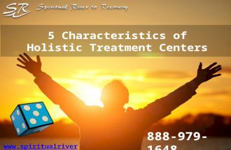 5 characteristics of holistic treatment centers