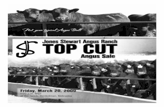Jones Stewart Top Cut Sale Catalog 2009