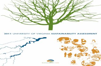 2011 University of Virginia Sustainability Assessment