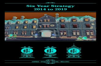 JCG Six year Strategy