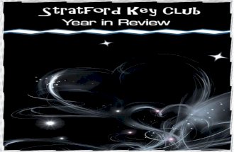 Stratford Key Club Year in Review