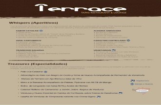 TERRACE menu DOMINICUS