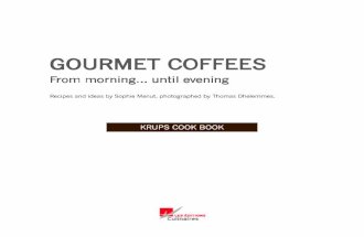 Gourmet Coffee Recipe Book By Krups