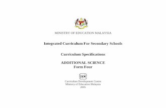 Additional Science Form 4