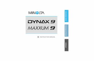 Minolta Dynax 9