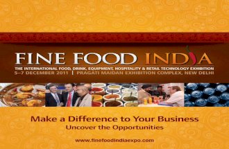 Fine Food India Expo 2011 Brochure