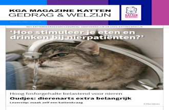 KGA Magazine Katten, Gedrag & Welzijn 1-14