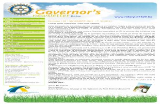 Governor's newsletter 5 11-2010