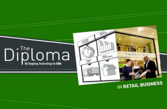 Retail Business Diploma Leaflet