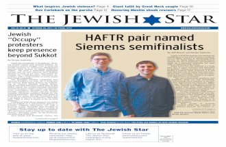 October 28, 2011 - The Jewish Star