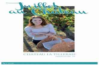 La newsletter du Château La Tilleraie 5