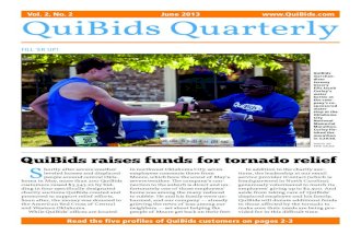 QuiBids Quarterly: Q2 2013