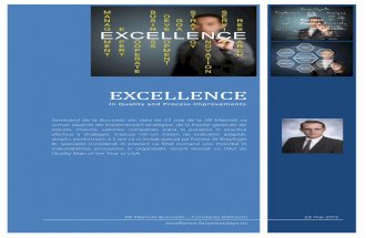 Prezentare eveniment Excellence in Quality and Process Improvements
