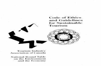 Code of Ethics and Guidelines for Sustainable Tourism