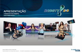 Apresentação RedeTV!ES 2012