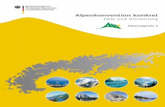 Alpensignale 2 - Alpenkonvention konkret - Ziele und Umsetzung