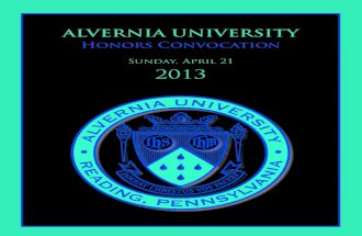 Honors Convocation 2013