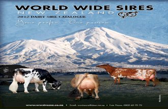 2012 World Wide Sires New Zealand Catalog