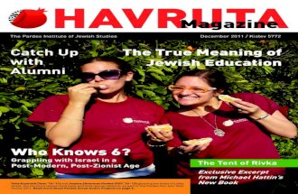 Havruta Magazine 2011