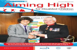 Aiming High for Disabled Children Summer 2012