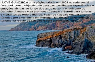 I LOVE GUINCHO - First edition