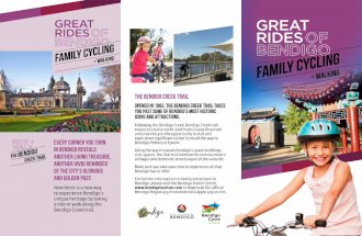 Great rides of bendigo family cycling brochure web