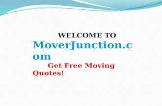 Different Kinds of Moving Services