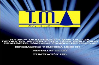 Catalogo TM 87 Iluminación y Pantallas LED
