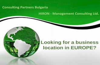 Why invest in Bulgaria?