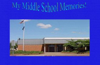 Philomath Middle School Memories