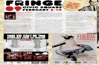 Fringe 09 - The Fringe Festival Festival of Canberra