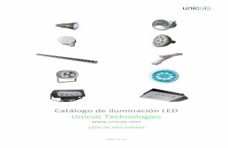 Catálogo LED Unicsis
