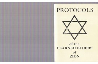 Protocols of the Learned Elders of Zion (Original Book)