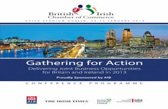 British Irish Chamber Conference Programme 22-01-13