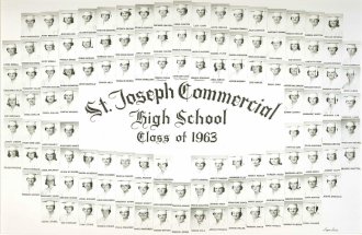 St. Joseph Commercial High School 1963 Senior Class Composite
