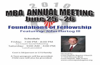 2010 Annual Meeting Flyer